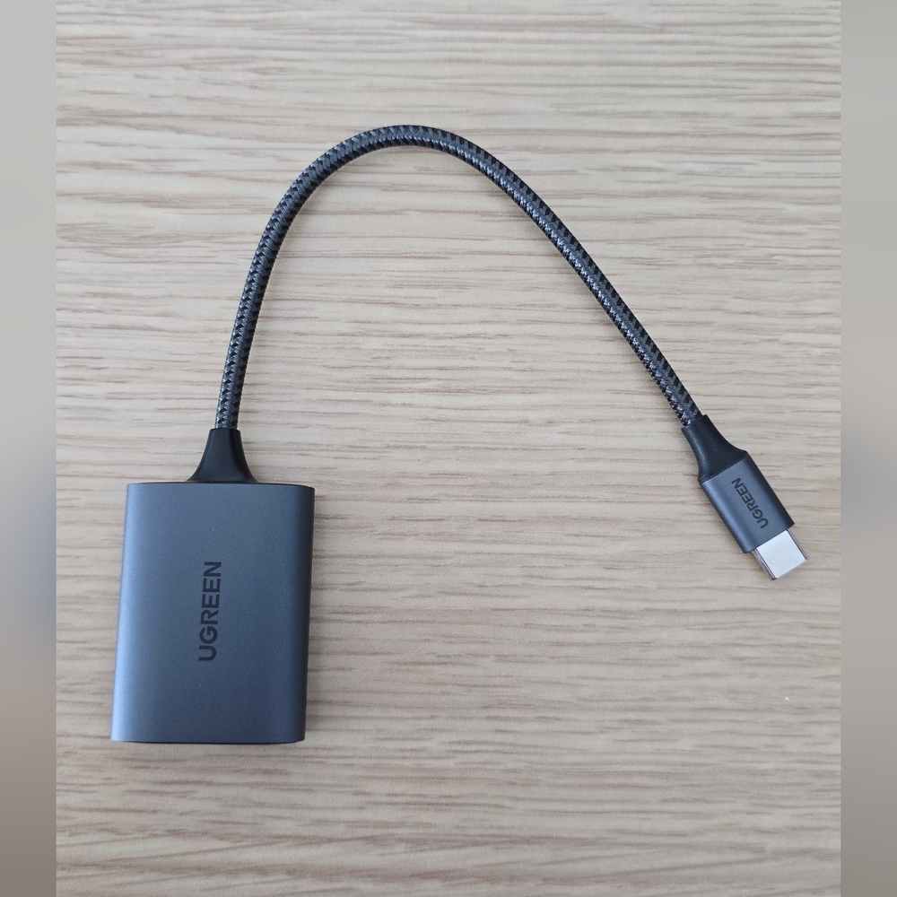 Black USB-C to HDMI Adapter